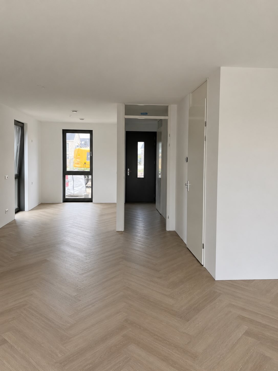 PVC visgraatvloer in nieuwbouwwoning